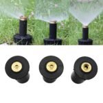 90-360 Degree Pop up Plastic Sprinklers Garden Spray Nozzle 1/2″ Female Thread