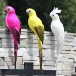 Colorful Home Garden Birds Decoration